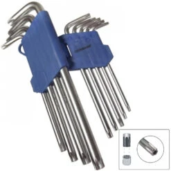 GERMANIA T-Profil TX Winkelschlüssel Satz 9 Teilig T10-50