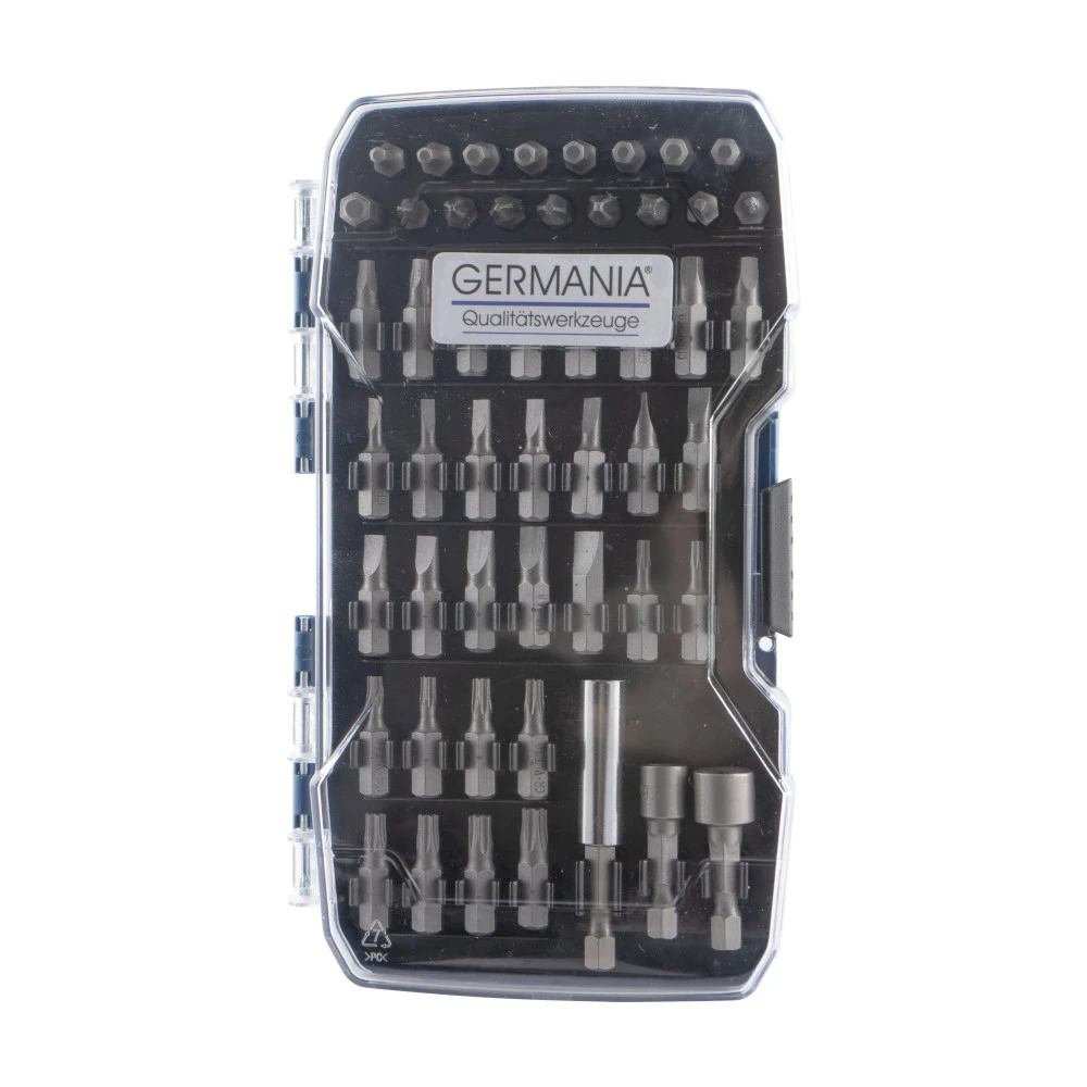 GERMANIA Bit- Und SteckschlĂŒssel-Satz 50-teilig